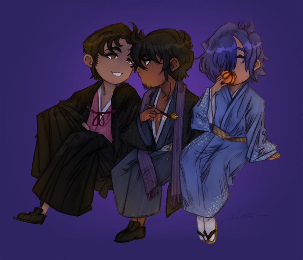 New Year Celebration :: Illustration