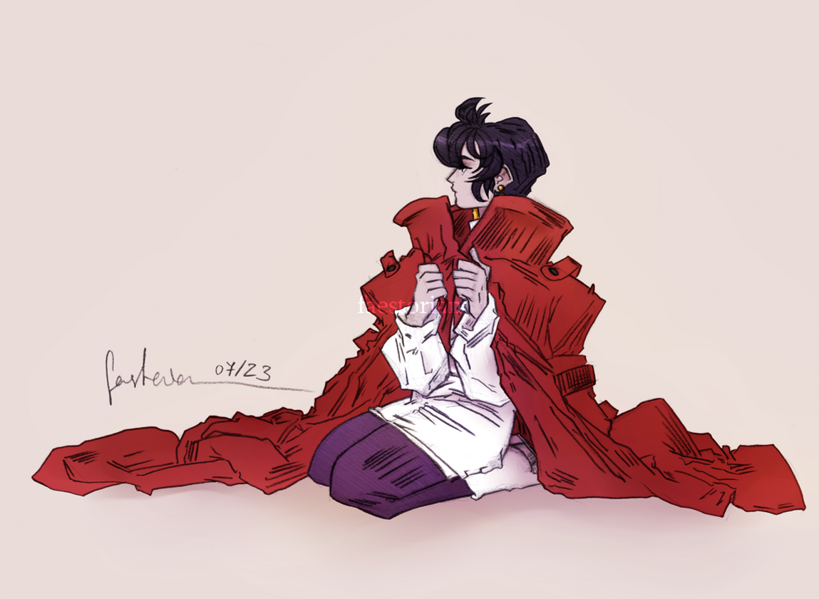 Red Coat :: Illustration