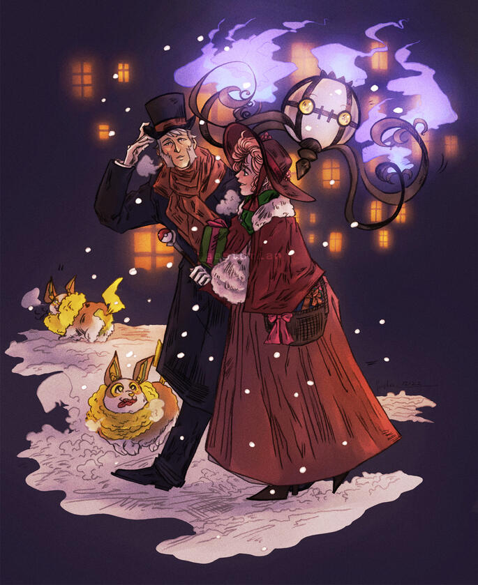 Christmas Carol :: Illustration Christmas Carol :: Illustration