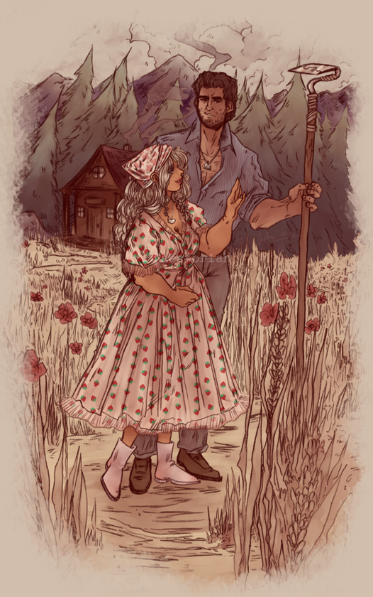 Commission :: Cottagecore Commission :: Cottagecore