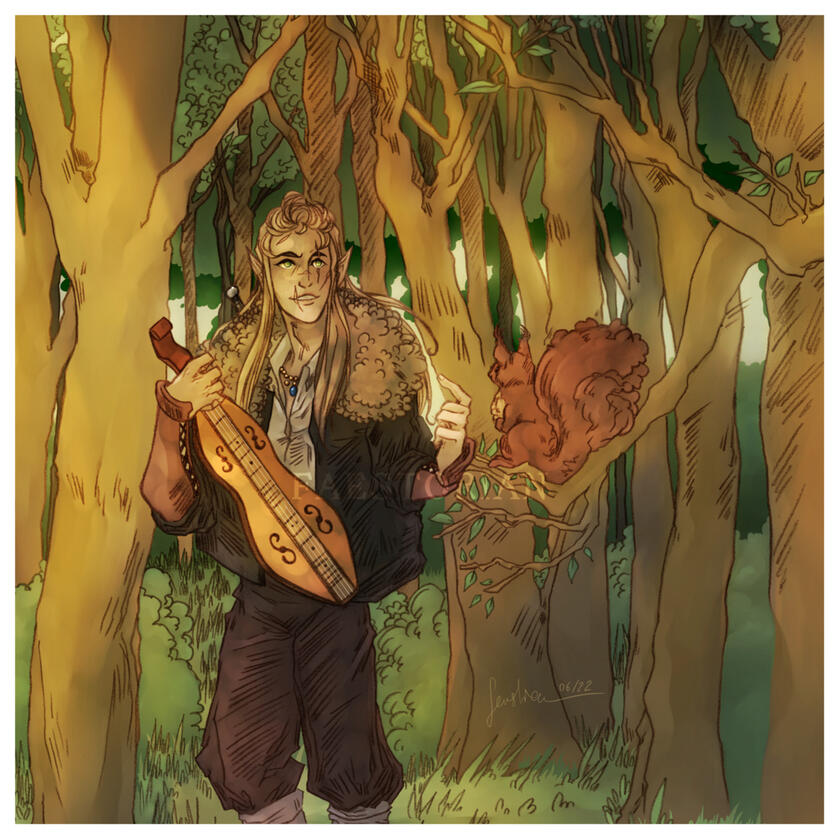 Commission :: Forest Bard